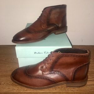 Modern Fiction Men's Allusion Wingtip Chukka Boots